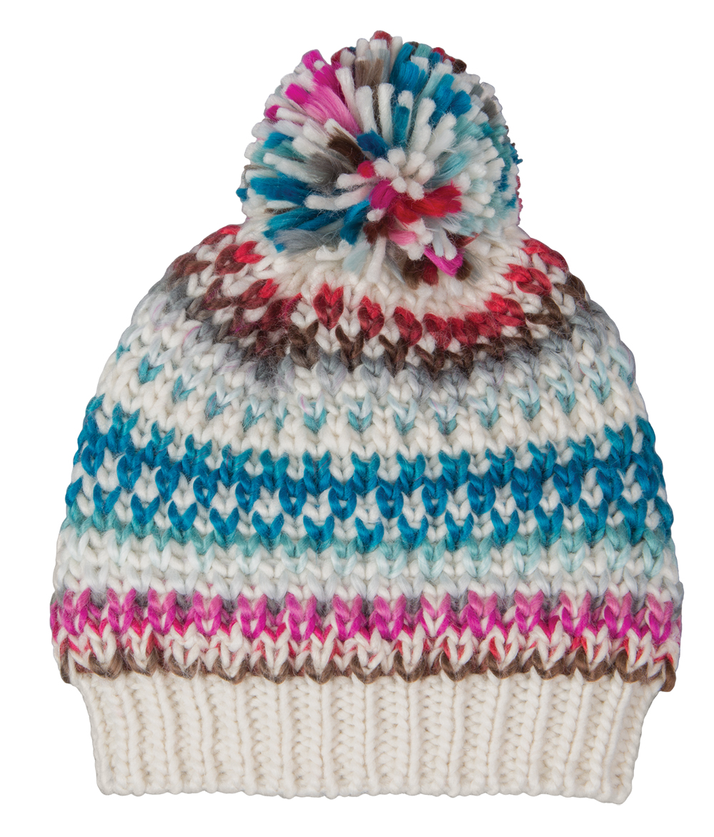 Firefly Ladies Multi-Colored Beanie - Ladies Winter Clearance